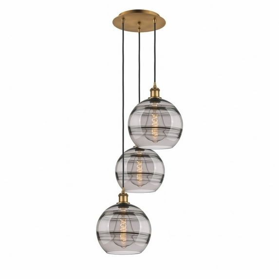 Innovations Lighting - Rochester - 3 Light Cord Hung Multi Pendant In Industrial