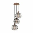 thumbnail image 1 of Innovations Lighting - Rochester - 3 Light Cord Hung Multi Pendant In Industrial, 1 of 7