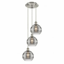 Innovations Lighting - Rochester - 3 Light Cord Hung Multi Pendant In Industrial