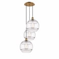 thumbnail image 1 of Innovations Lighting - Rochester - 3 Light Cord Hung Multi Pendant In Industrial, 1 of 7