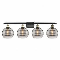 Innovations Lighting - Rochester - 4 Light Bath Vanity In Industrial Style-10.88