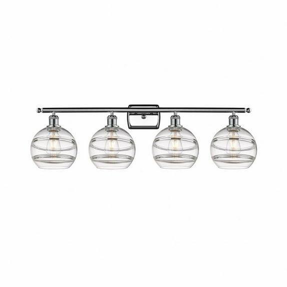 Innovations Lighting - Rochester - 4 Light Bath Vanity In Industrial Style-10.88
