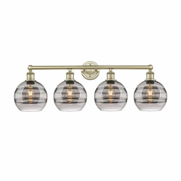 Innovations Lighting - Rochester - 4 Light Bath Vanity In Industrial Style-12.13