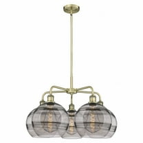 Innovations Lighting - Rochester - 5 Light Stem Hung Chandelier In Industrial