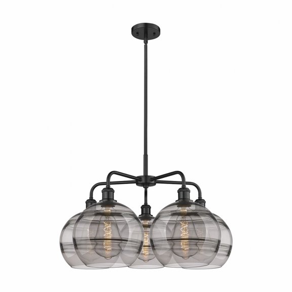 Innovations Lighting - Rochester - 5 Light Stem Hung Chandelier In Industrial