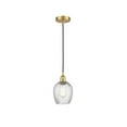 thumbnail image 1 of 616-1P-SG-G292 Innovations Lighting Salina - 1 Light Cord Hung Mini Pendant In Industrial Style-9.75 Inches Tall and 5 Inches Wide-Satin Gold, 1 of 5