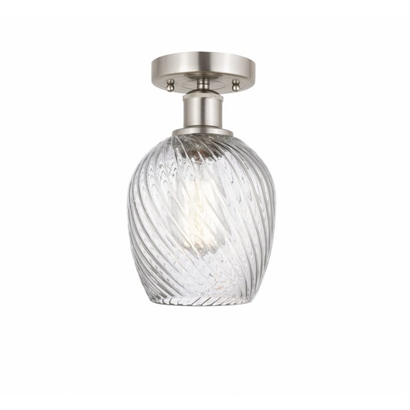 Innovations Lighting - Salina - 1 Light Semi-Flush Mount In Industrial