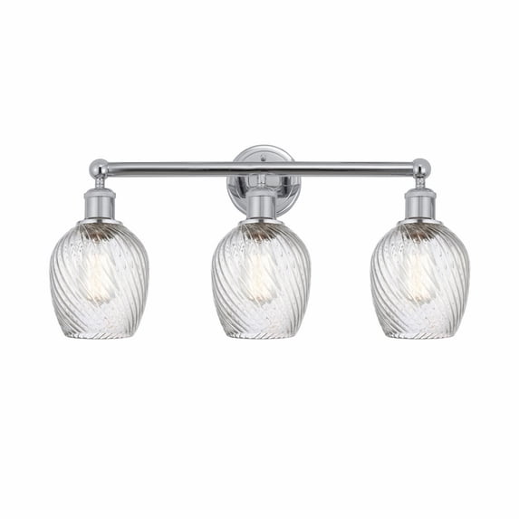 616-3W-PC-G292 Innovations Lighting Salina - 3 Light Bath Vanity In Modern Style-11.5 Inches Tall and 23 Inches Wide