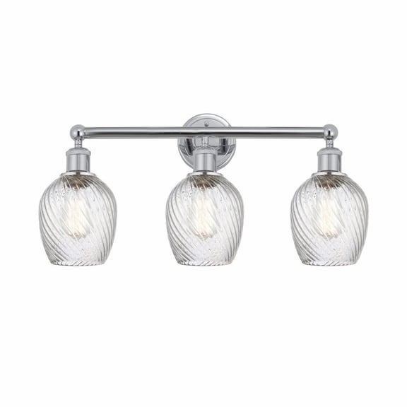 616-3W-PC-G292 Innovations Lighting Salina - 3 Light Bath Vanity In Modern Style-11.5 Inches Tall and 23 Inches Wide