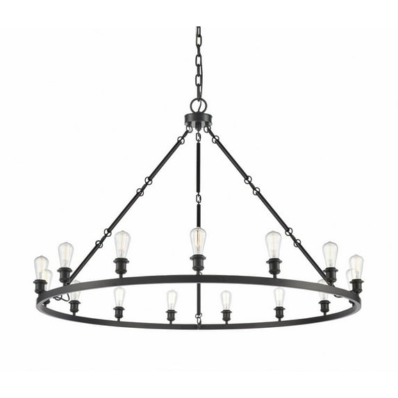 Innovations Lighting - Saloon - 20 Light Chandelier In Industrial Style-42.5