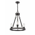 thumbnail image 1 of Innovations Lighting - Saloon - 3 Light Chandelier In Industrial Style-22.25, 1 of 1