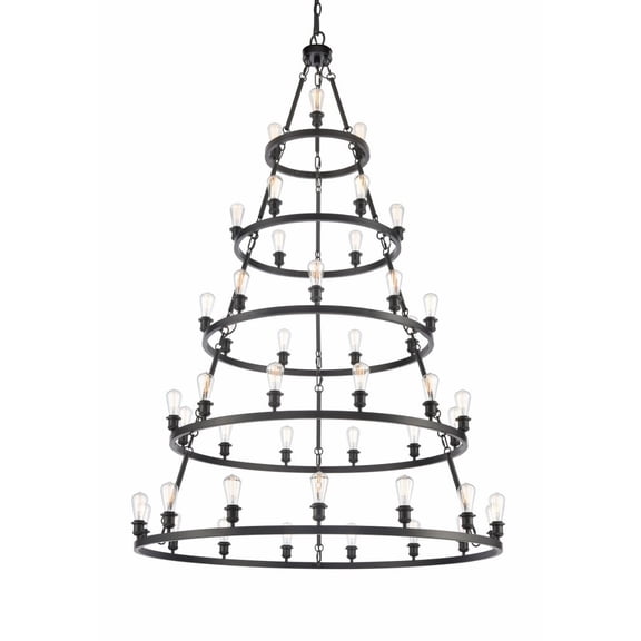 Innovations Lighting - Saloon - 45 Light Chandelier In Industrial Style-90.13