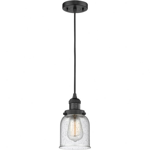 Innovations Lighting - Small Bell-1 Light Mini Pendant in Industrial Style-5