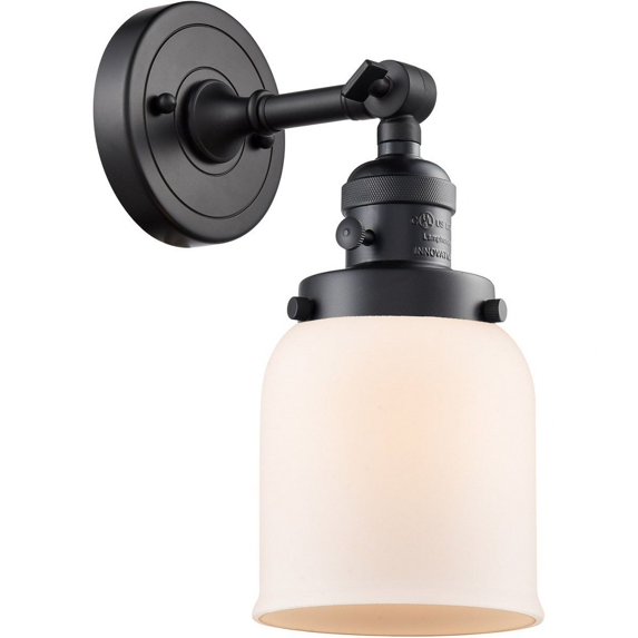 Innovations Lighting - Small Bell-1 Light Wall Sconce in Industrial Style-5