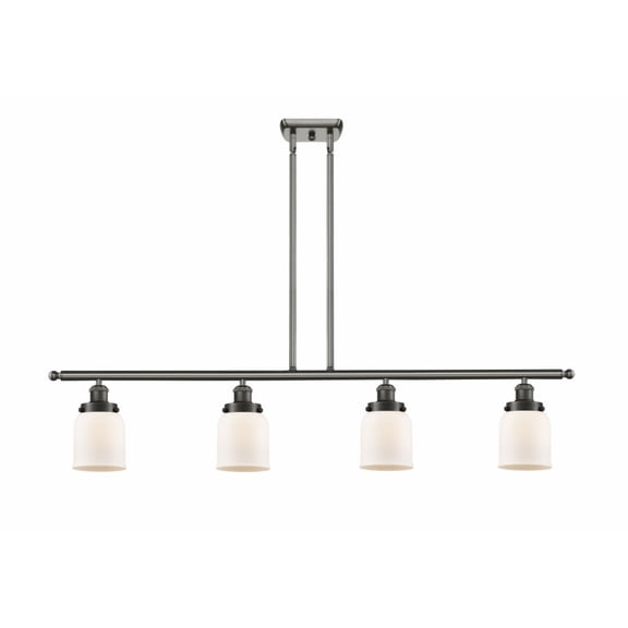 Innovations Lighting - Small Bell - 48 Inch 4 Light Island Oil Rubbed Bronze