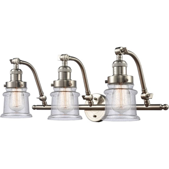 Innovations Lighting - Small Canton-3 Light Bath Vanity in Industrial Style-28
