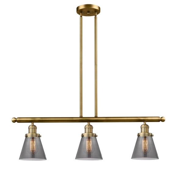Innovations Lighting - Small Cone-10.5W 3 LED Island in Industrial Style-38.75
