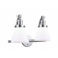thumbnail image 1 of Innovations Lighting - Small Cone-2 Light Bath Vanity in Industrial Style-18, 1 of 2