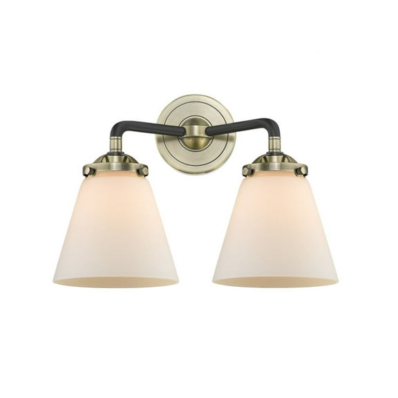 Innovations Lighting - Small Cone-2 Light Bath Vanity in Transitional