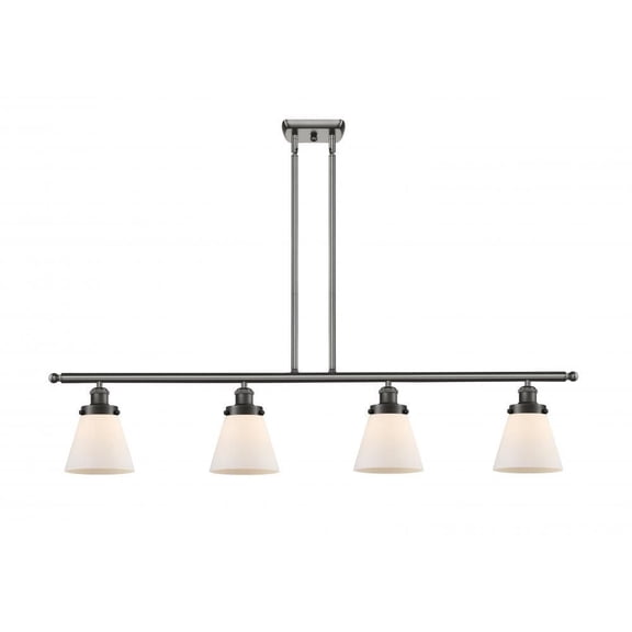 Innovations Lighting - Small Cone - 48 Inch 14W 4 LED Island  Oil Rubbed Bronze