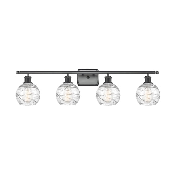 Innovations Lighting - Small Deco Swirl-14W 4 LED Bath Vanity in Industrial