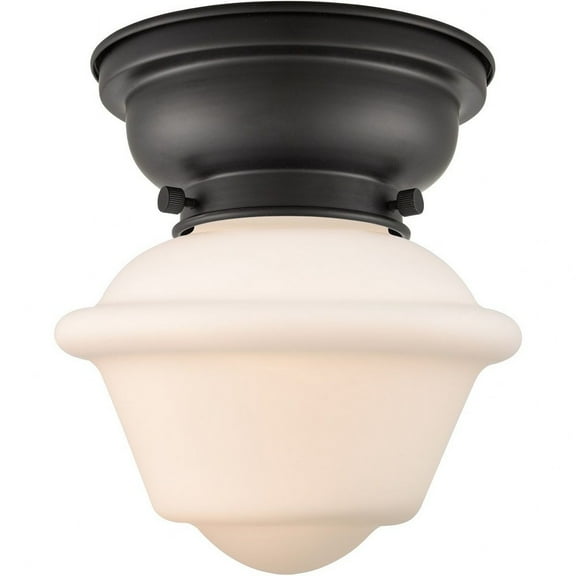 Innovations Lighting - Small Oxford-1 Light Flush Mount in Traditional Style-7.5