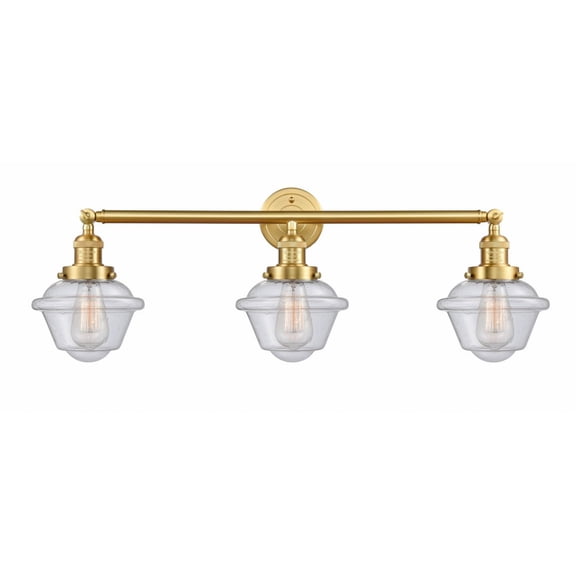 Innovations Lighting - Small Oxford-3 Light Bath Vanity in Traditional Style-34