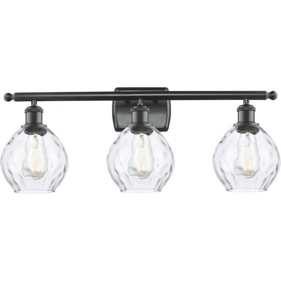 Innovations Lighting - Small Waverly-3 Light Bath Vanity in Industrial Style-26