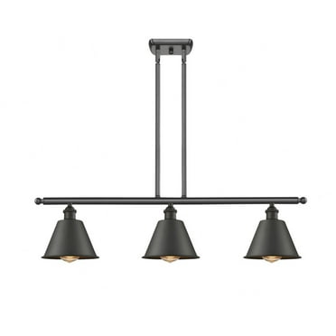 516-3I-OB-M8-Innovations Lighting-Smithfield - 3 Light Island In Industrial Style-10 Inches Tall and 36 Inches Wide-Oil Rubbed Bronze Finish