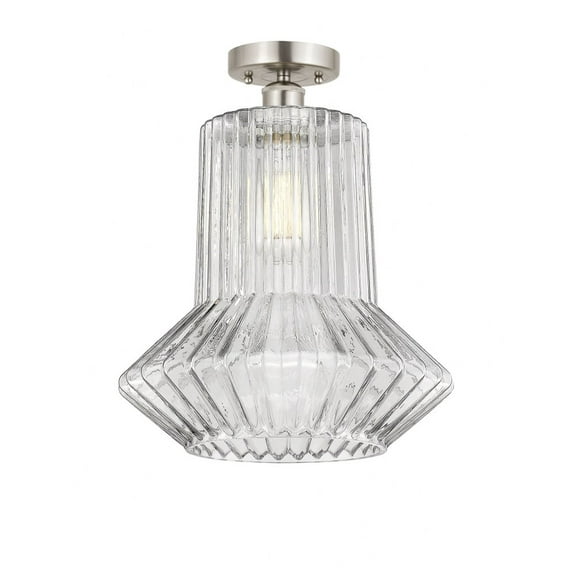 Innovations Lighting - Springwater - 1 Light Semi-Flush Mount In Industrial