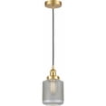 thumbnail image 1 of 616-1PH-SG-G262 Innovations Lighting Stanton - 1 Light Mini Pendant In Restoration-Vintage Style-12 Inches Tall and 6 Inches Wide-Satin Gold, 1 of 2