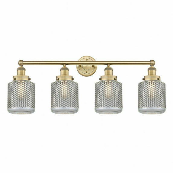 Innovations Lighting - Stanton - 4 Light Bath Vanity In Industrial Style-11.5