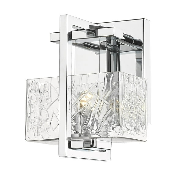 Innovations Lighting - Striate - 1 Light Bath Vanity In Art Deco Style-8 Inches