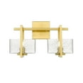 thumbnail image 1 of Innovations Lighting - Striate - 2 Light Bath Vanity In Art Deco Style-9 Inches, 1 of 5