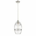 thumbnail image 1 of 516-1P-PN-G557-8CL Innovations Lighting Vaz - 1 Light Cord Hung Mini Pendant In Industrial Style-9.88 Inches Tall and 8 Inches Wide-Polished Nickel, 1 of 7