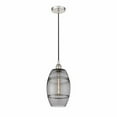 thumbnail image 1 of 616-1P-PN-G557-8SM Innovations Lighting Vaz - 1 Light Cord Hung Mini Pendant In Industrial Style-9.88 Inches Tall and 8 Inches Wide-Polished Nickel, 1 of 7
