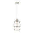 thumbnail image 1 of 616-1P-PN-G557-8CL-Innovations Lighting-Vaz - 1 Light Cord Hung Mini Pendant In Industrial Style-9.88 Inches Tall and 8 Inches Wide-Polished Nickel, 1 of 7