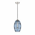 thumbnail image 1 of 616-1P-PN-G557-8BL Innovations Lighting Vaz - 1 Light Cord Hung Mini Pendant In Industrial Style-9.88 Inches Tall and 8 Inches Wide-Polished Nickel, 1 of 7