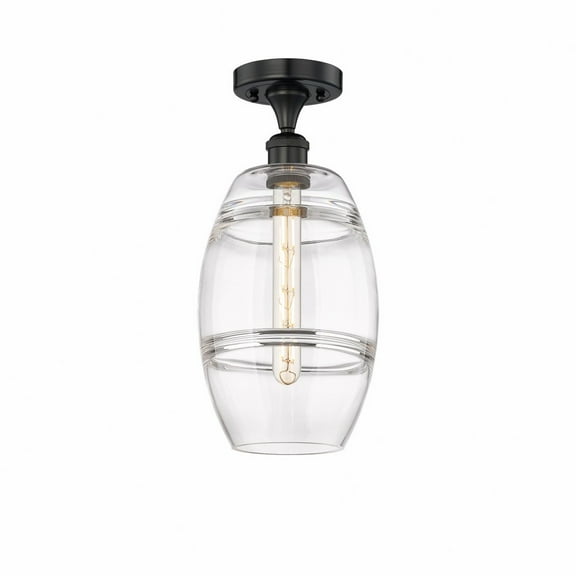 Innovations Lighting - Vaz - 1 Light Semi-Flush Mount In Industrial Style-10