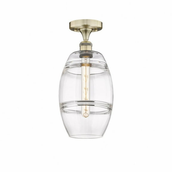 Innovations Lighting - Vaz - 1 Light Semi-Flush Mount In Industrial Style-10
