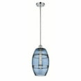 thumbnail image 1 of 516-1S-PC-G557-8BL Innovations Lighting Vaz - 1 Light Stem Hung Mini Pendant In Industrial Style-9.88 Inches Tall and 8 Inches Wide-Polished Chrome, 1 of 7