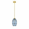 thumbnail image 1 of 616-1S-SG-G557-8BL-Innovations Lighting-Vaz - 1 Light Stem Hung Mini Pendant In Industrial Style-9.38 Inches Tall and 8 Inches Wide-Satin Gold, 1 of 7