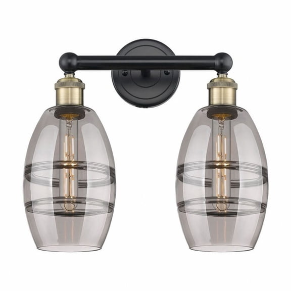 Innovations Lighting - Vaz - 2 Light Bath Vanity In Industrial Style-10.38