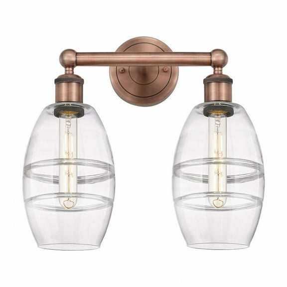 Innovations Lighting - Vaz - 2 Light Bath Vanity In Industrial Style-10.38