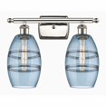 thumbnail image 1 of 516-2W-PN-G557-6BL Innovations Lighting Vaz - 2 Light Bath Vanity In Industrial Style-9.13 Inches Tall and 15.88 Inches Wide-Polished Nickel, 1 of 2