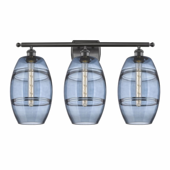 Innovations Lighting - Vaz - 3 Light Bath Vanity In Industrial Style-10.88
