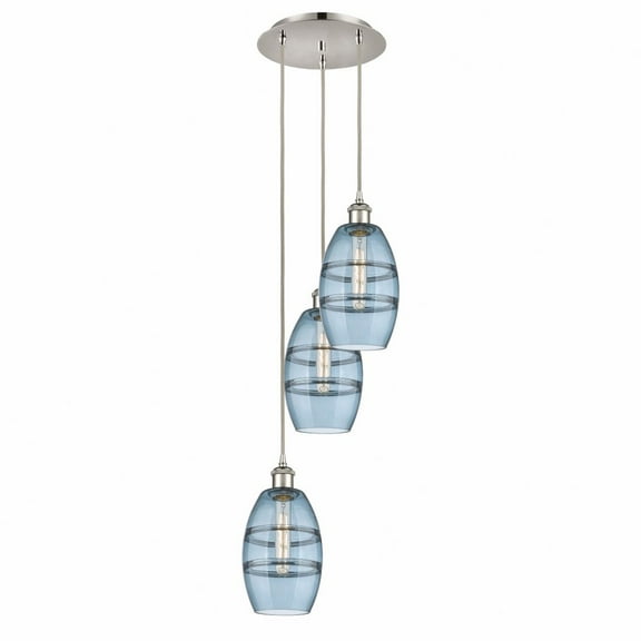 Innovations Lighting - Vaz - 3 Light Cord Hung Multi Pendant In Industrial