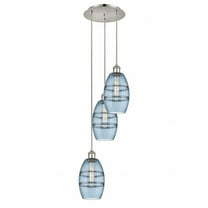 Innovations Lighting - Vaz - 3 Light Cord Hung Multi Pendant In Industrial