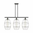 thumbnail image 1 of 516-3I-OB-G557-10CL-Innovations Lighting-Vaz - 3 Light Stem Hung Island In Industrial Style-19 Inches Tall and 36.5 Inches Wide-Oil Rubbed Bronze, 1 of 7