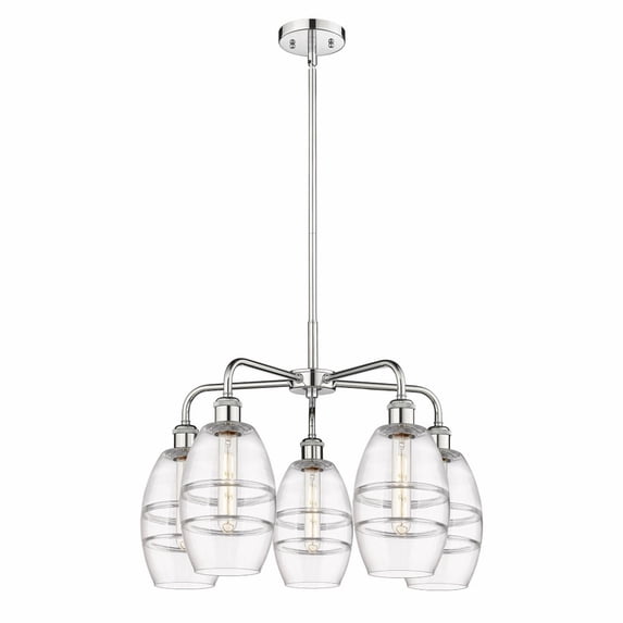 Innovations Lighting - Vaz - 5 Light Stem Hung Chandelier In Industrial